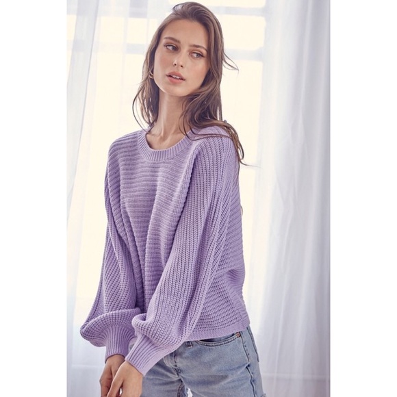 Loose Fit Crewneck Sweater - Picture 2 of 4